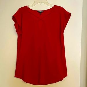 Express Red Blouse